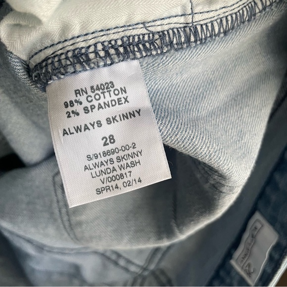 Gap Jeans Always Skinny Womens size 28 - Picture 7 of 7
